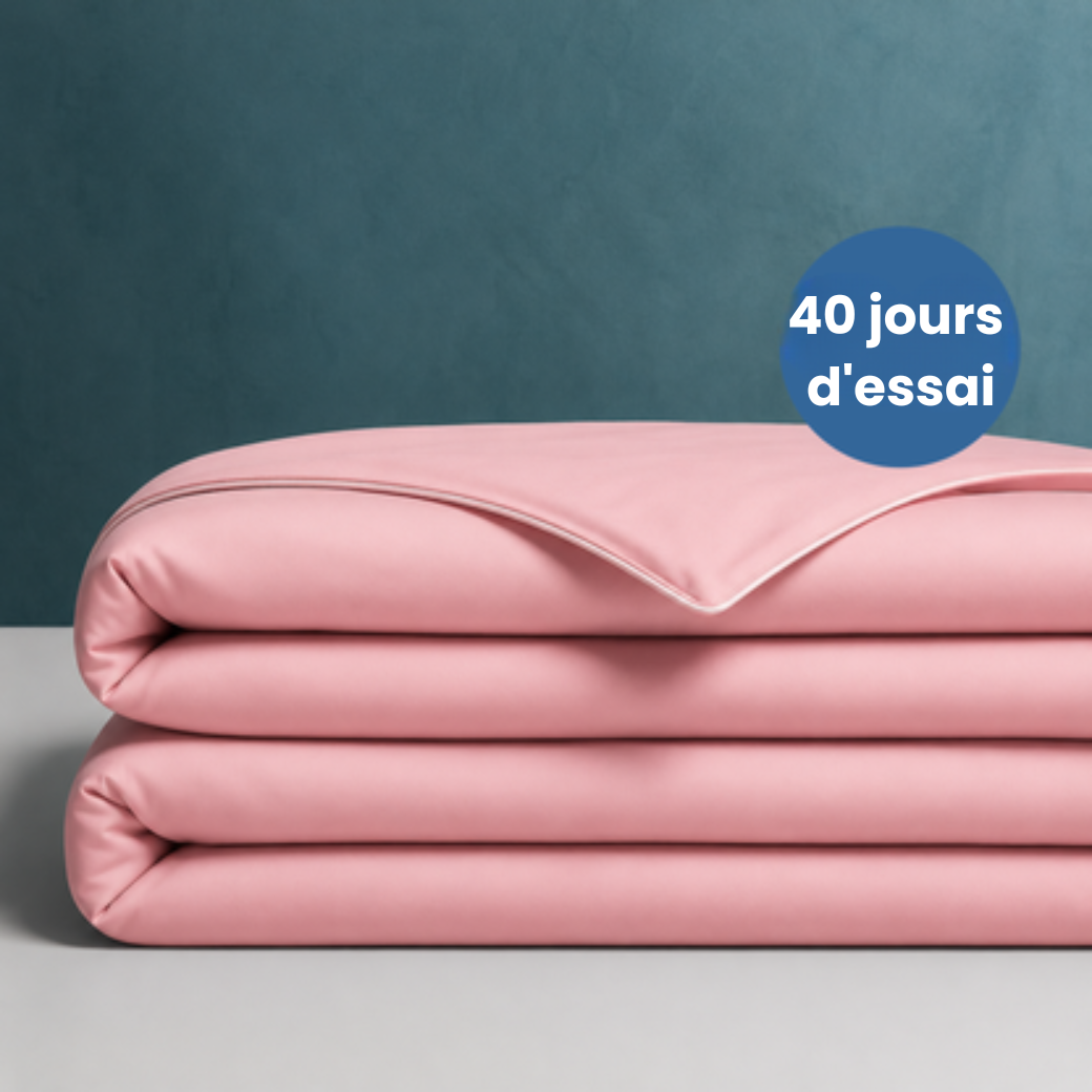 Velclea® – Couverture rafraîchissante qui vous garde au frais toute la nuit.