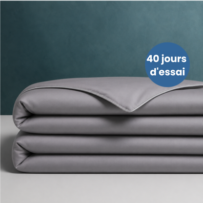 Velclea® – Couverture rafraîchissante qui vous garde au frais toute la nuit.