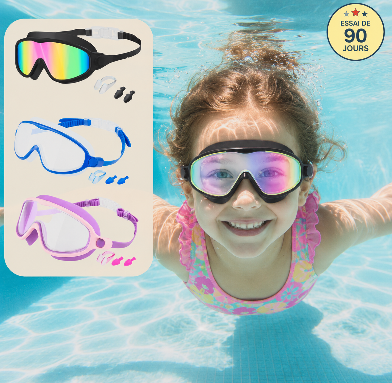 Velclea™ Lunettes de Piscine